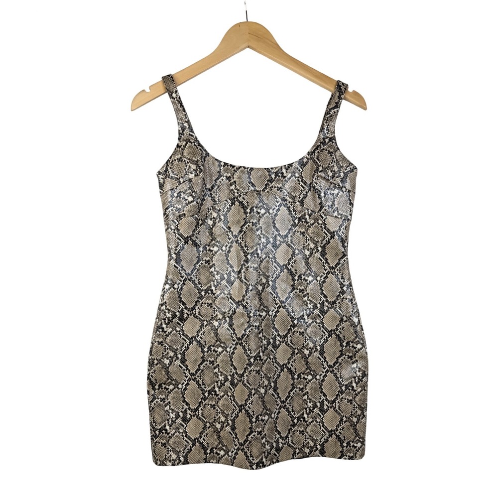 Zara‎ Snake Print Mini Dress